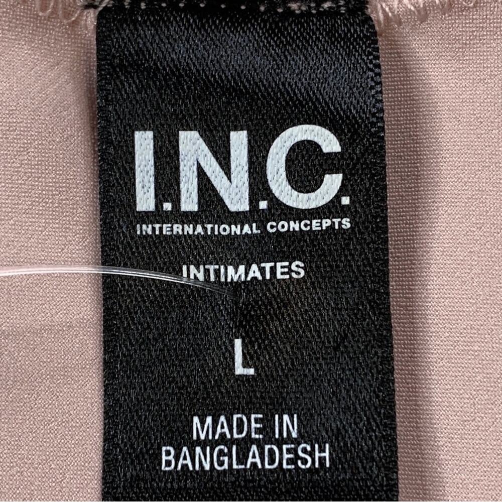 Inc International Concepts Silky Satin Camisole Top Size L Pale Rose Pink NEW - Picture 10 of 10